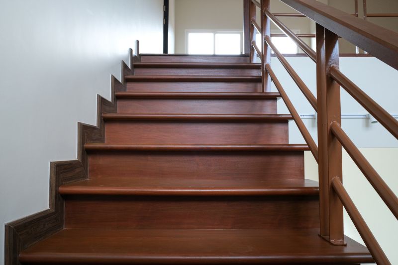 Curved Staircase Installation in Olathe, KS