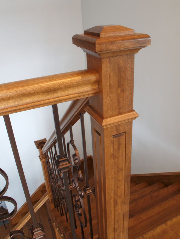 Newel Post Repair in Wilmington, NC