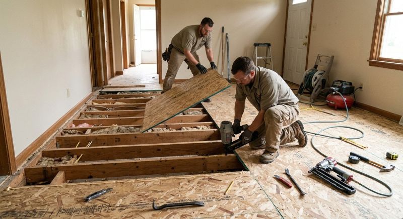 Subfloor Service in Wilmington, NC