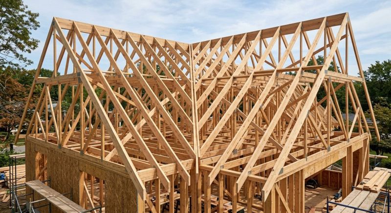 Attic Framing in Wilmington, NC