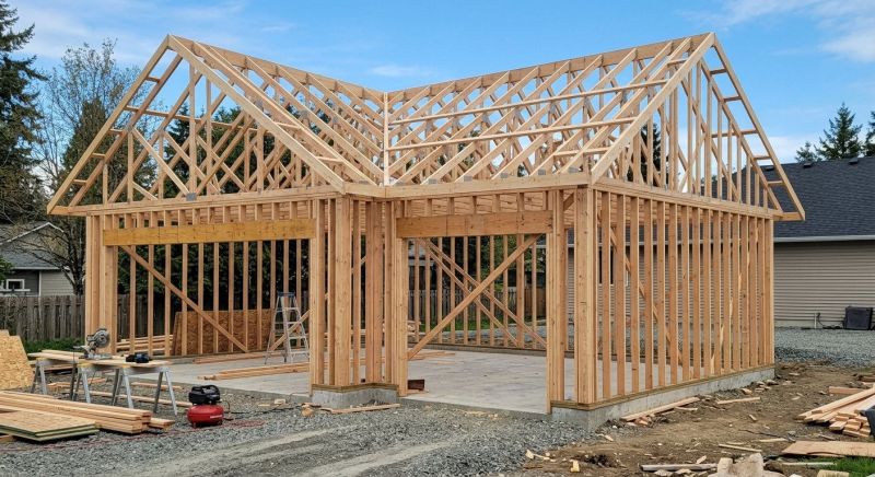 Gable Roof Framing in Wilmington, NC
