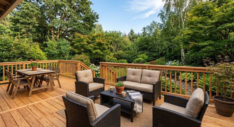 Hardwood Deck Installation in Boston, MA