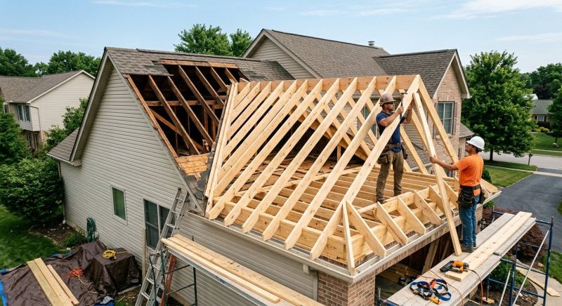 Hip Roof Framing in Wilmington, NC
