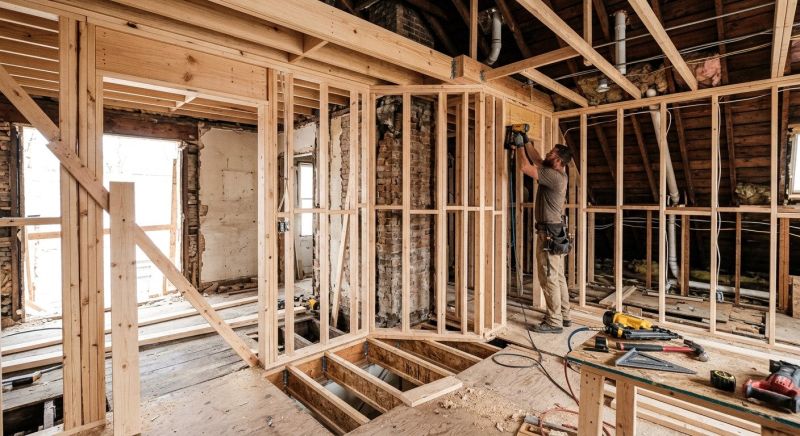 Home Remodeling Framing in Wilmington, NC