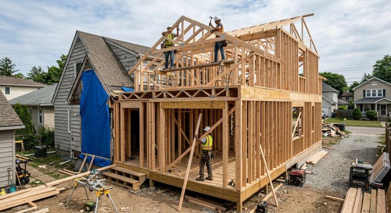 Home Renovation Framing in Wilmington, NC