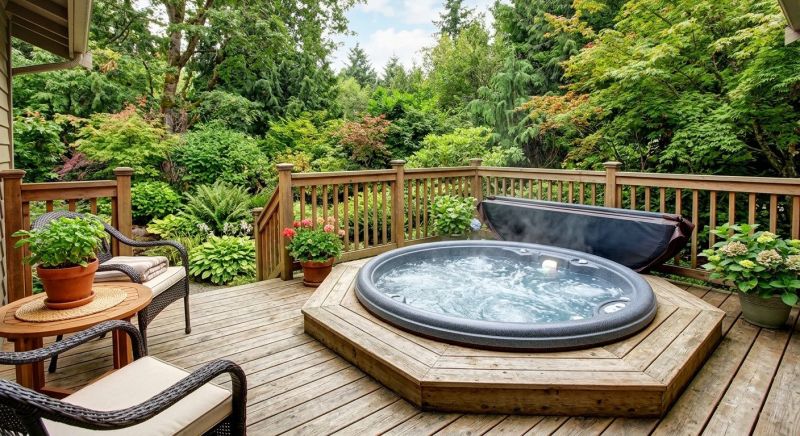 Hot Tub Deck Construction in Norwalk, CT