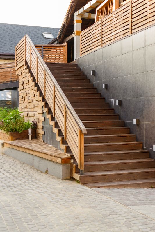 Maple Stairs Installation in Conroe, TX