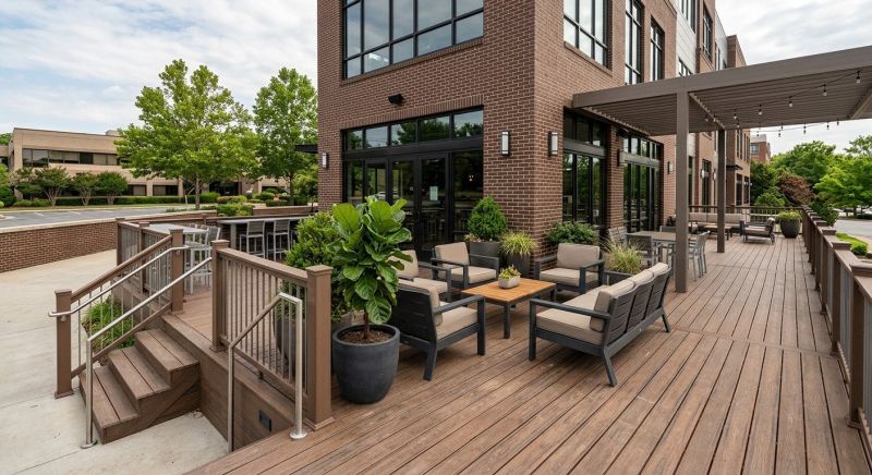 Multi Level Deck Installation in Boston, MA