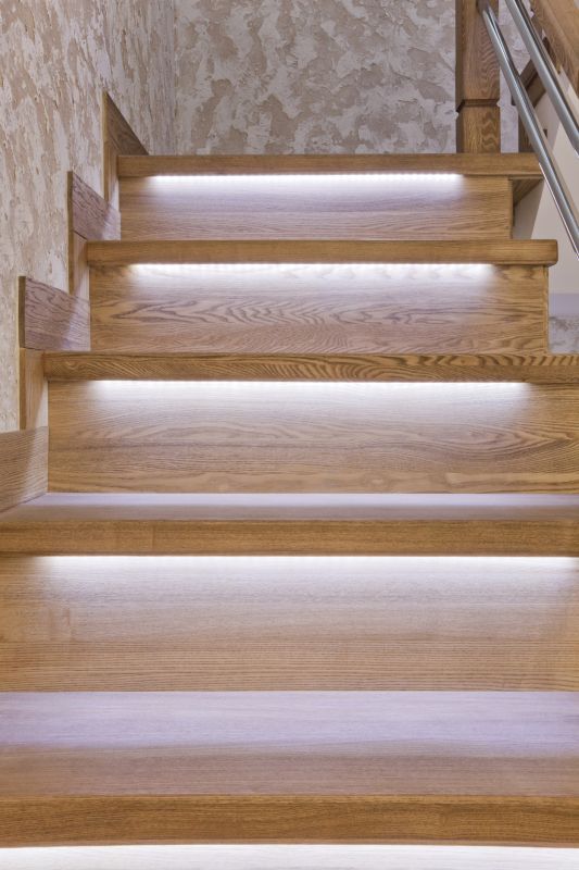 Oak Stairs Installation in Kansas City, KS