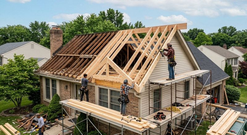 Rafter Framing in Wilmington, NC