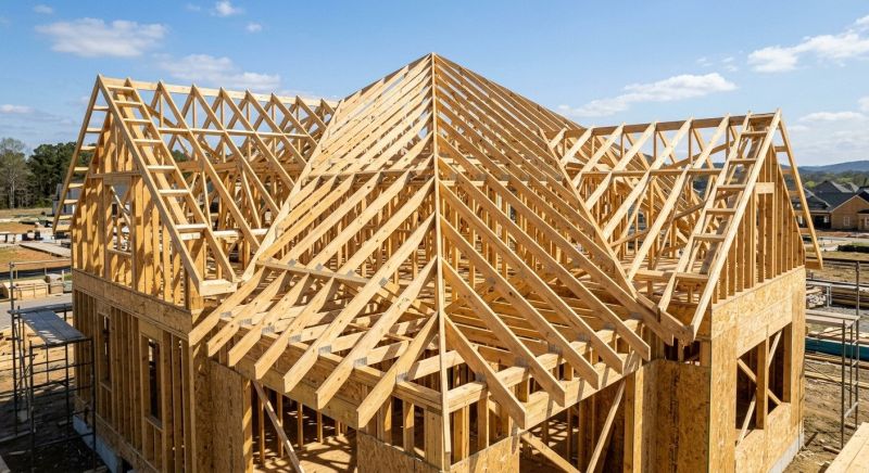 Roof Trusses Installation in Wilmington, NC
