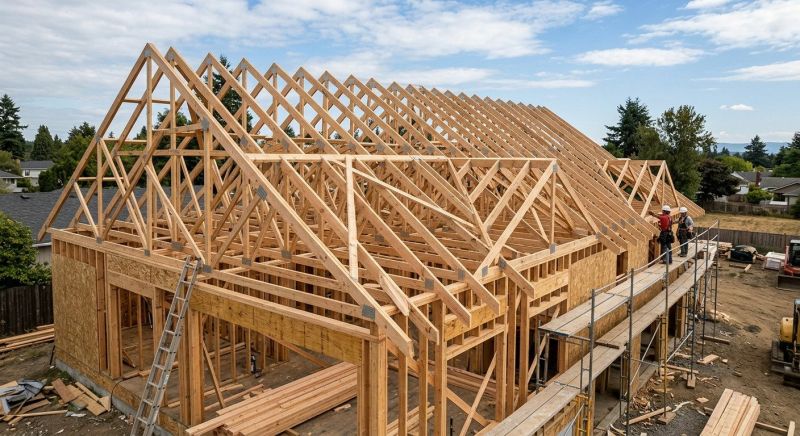 Roof Trusses Installation in Wilmington, NC