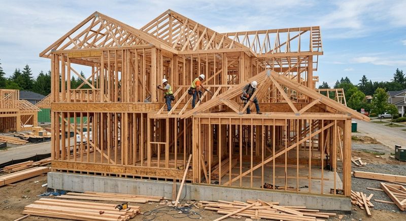 Rough Framing Service in Wilmington, NC