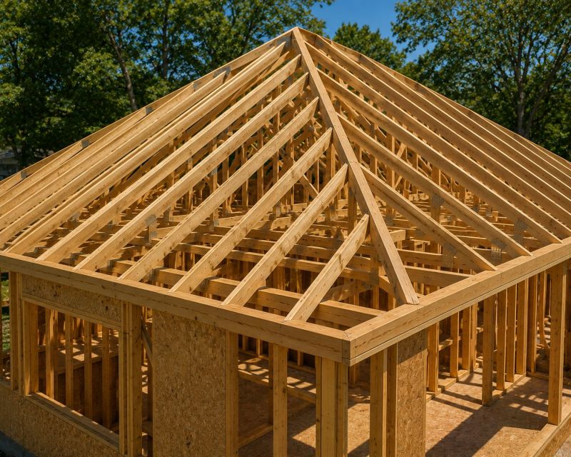 Structural Roof Framing in Wilmington, NC