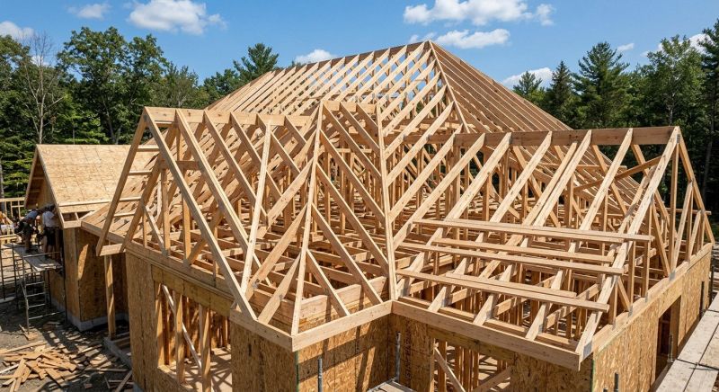Structural Roof Framing in Wilmington, NC