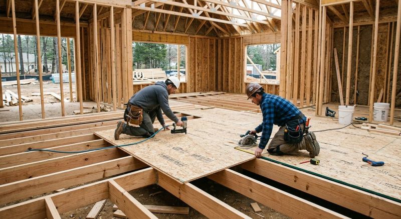Subfloor Installation in Wilmington, NC