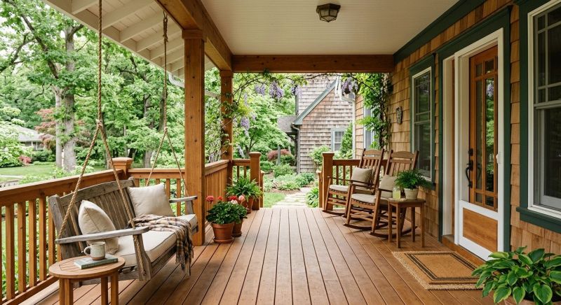Wood Porch Construction in Norwalk, CT