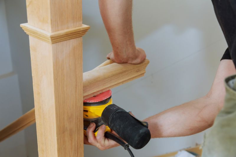 Wooden Banister Installation in Conroe, TX