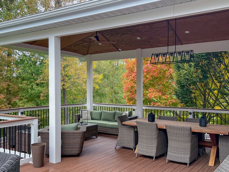 Wooden Patio Installation in Boston, MA