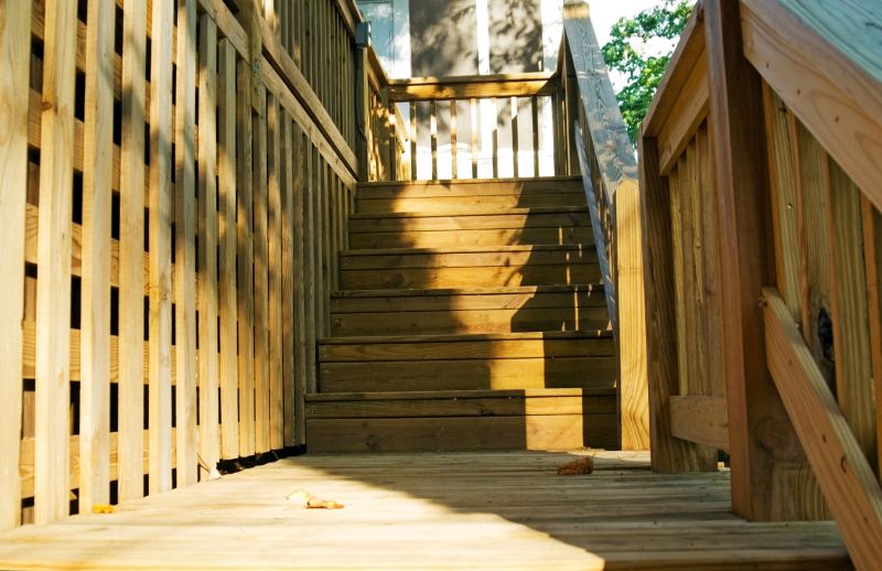 Wooden Steps Installation in Wilmington, NC